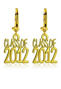 Small Class of 1978 Reunion Earrings, 11mm in 14K Yellow Gold