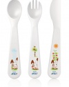 Philips AVENT BPA Free Toddler Spoon, Fork and Knife, 18+ Months