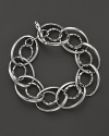 John Hardy's luxe link bracelet lends timeless style in sterling silver.