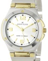 Anne Klein Women's 108655SVTT Two Tone Round Dress Watch