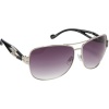 Jessica Simpson Women's J515 RGDWH Oval Sunglasses