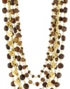 Rachel Reinhardt Nicole Nested Multi-Strand Wood Bead Necklace