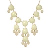 Bubble Necklace,Statement Necklace, Bubble Jewelry(Fn0508-White)