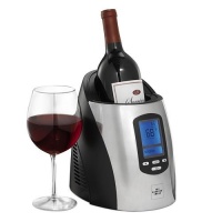 Sharper Image Adjustable Temperature Control Wine Chiller