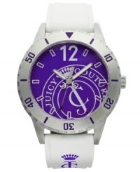 Look positively regal in royal purple. This Taylor collection watch from Juicy Couture flaunts rich color and exact precision.