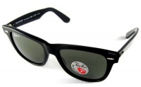 Ray-Ban Original Wayfarer RB2140 901/58 Grey/Crystal Green Polarized, 54mm