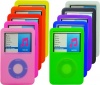 The Friendly Swede (TM) Bundle of 10 Silicone Skins Covers Cases for Apple iPOD Classic 160GB - With Cleaning Cloth in Retail Packaging