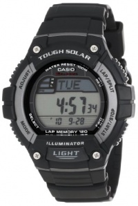 Casio Men's WS220-1A Solar Runner Tough Solar Multi-Function Runner Watch