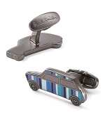 Paul Smith Multistripe Car Cufflinks