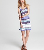 With an easy-breezy silhouette and vibrant stripes, this Splendid dress masters casually chic summer style.