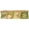 Lambs & Ivy Papagayo Window Valance, Green