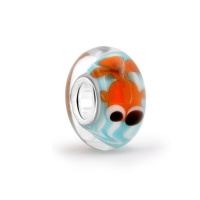 Bling Jewelry Sterling Silver Nautical Fish Murano Glass Bead Pandora Compatible