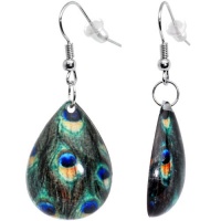 Enchanting Peacock Earrings