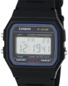 Casio Men's F91W-1 Classic Black Digital Resin Strap Watch