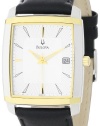 Bulova Men's 98B135 Silver Dial Strap Watch