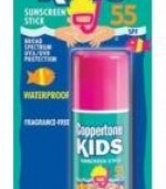 Coppertone Kids Sunscreen Stick, SPF 55, .6 oz.