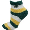 NFL Green Bay Packers Pro Stripe Women's Fuzzy Sleep Sock