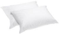 Aller-Ease 100% Cotton Breathable Allergy Pillow Encasement, Set of 2, King