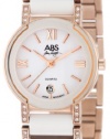 ABS Allen Schwartz Women's 5004 Ceramique Collection Band Watch