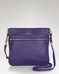 kate spade new york crafts the perfect day-to-night companion with this leather crossbody. Whether you're hitting the town or running errands, it's slim silhouette and easy access pockets are ideal on the go.