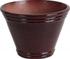 Dynamic Design GMT0612RD Monterrey 6-Inch Ceramix Planter, Soft Modern Style, New Red