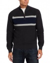 IZOD Men's Shaker Chest Stripe Sweater