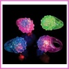 Flashing Led Bumpy Ring (Pack of 12)