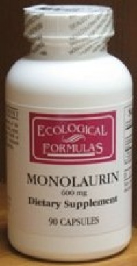 Ecological Formulas/Cardiovascular Res. - Monolaurin 600mg - 90 Capsules