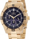 Invicta Men's 12844 Specialty Chronograph Blue Dial Watch