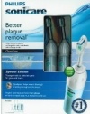 Philips Sonicare Essence Premium Edition 2 Sets - Rechargeable Sonic Toothbrush (2 Handles with Quadpacer, 2 Charger Bases, 3 Standard Brush Heads)