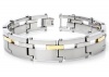 Dolan Bullock MELBOURNE Steel & 18K Gold Bracelet