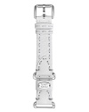 Fendi Selleria White Leather Watch Strap