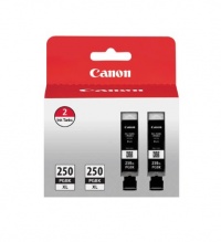 Canon PGI-250XL BK Pigment Black Twin Value Pack Ink