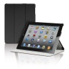 The New iPad 3rd Generation Magnetic Smart Cover Portfolio Case by Photive With Built-In Stand - Front & Back Protection for iPad 3 (Latest Version With Built-In Magnet for Sleep/Wake Feature) - Black