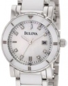 Bulova Women's 98P121 Highbridge Substantial Ceramic + Stainless steel construction Watch