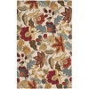 Safavieh Blossom Collection BLM863B Handmade Ivory and Multi Hand Spun Wool Area Rug, 8-Feet by 10-Feet