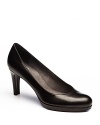 Classic, chic, wear-anywhere pumps from Stuart Weitzman are timeless and on-trend. Pair with sleek suits or dark denim.