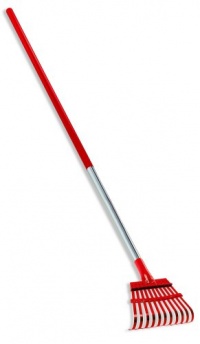 Corona Clipper 8-Inch 11-Tine Steel Head Shrub Rake With 54-Inch Aluminum Handle RK 62060