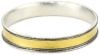 GURHAN Lancelot Silver and Gold Hammered Bangle Bracelet