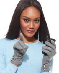 Stay stylish and connected once the cold weather comes with these chic, tech-friendly gloves from Lauren Ralph Lauren. Now it's easy to check email, text or access your favorite app on any touchscreen device without getting frosty fingers.