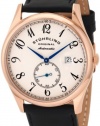 Stuhrling Original Men's 171B.334532 Classic Cuvette Automatic Date Rose Tone Watch