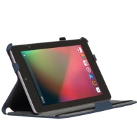 Blurex Ultra-Slim Case for Google Nexus 7 inch Tablet -- With built in Multi-Angle Stand (Teal Blue) + Premium Screen Protector Film