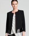 Supple leather puts on a modern spin on this Helmut Lang jacket for the ultimate fall desk-to-dinner piece.