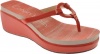 Calvin Klein Women's Willow Sandals,Pink Coral Patent Leather,7.5 M US