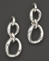 Twisted loops of sterling silver create dramatic movement and shine. By Ippolita.