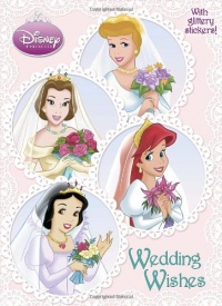 Wedding Wishes (Disney Princess) (Glitter Sticker Book)