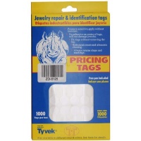 Jewelry Price Tags - Round White (Box of 1000)