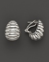 Evoke inner peace with these simple, beautiful sterling silver earrings from the Bedeg Collection.