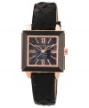 The square silhouette on this Vince Camuto watch lends a shapely touch to your style.