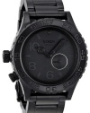 Nixon 42-20 Tide Black Ion-plated Mens Watch A035001